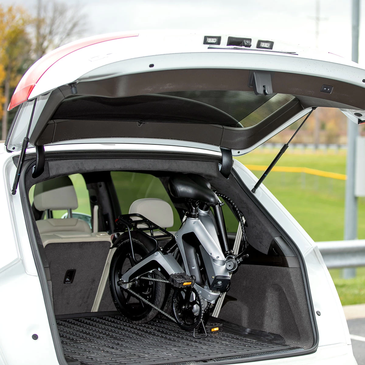 Honeywell Dasher Foldable Lightweight Electric Commuter Bike, Silver - 98004 7 Honeywell Dasher Foldable Lightweight Electric Commuter Bike, Silver - 98004 - Image 7