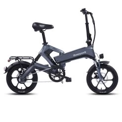 Honeywell Dasher Foldable Lightweight Electric Commuter Bike, Dark Gray - 98005