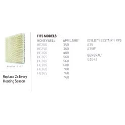 Honeywell Home HC26P1002 Whole House Humidifier Pad -Honeywell Store HC26P1002 3