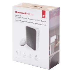 Honeywell Home 3 Series Portable Wireless Doorbell With Strobe Light And Push Button - RDWL313A -Honeywell Store RDWL313A2000E 5