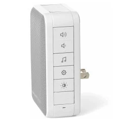 Honeywell Home 3 Series Plug-In Wireless Doorbell With Strobe Light And Push Button - RDWL313P -Honeywell Store RDWL313P2000E 2