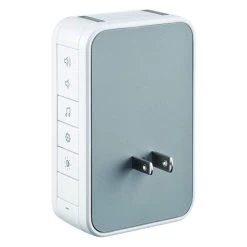 Honeywell Home 3 Series Plug-In Wireless Doorbell With Strobe Light And Push Button - RDWL313P -Honeywell Store RDWL313P2000E 3