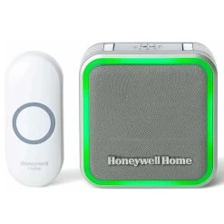 Honeywell Home 5 Series Portable Wireless Doorbell With Halo Light And Push Button - RDWL515A2000/E