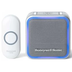 Honeywell Home 5 Series Plug-In Wireless Doorbell With Halo Light And Push Button - RDWL515P
