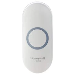 Honeywell Home Wireless Doorbell Push Button For Series 3, 5, 9 Door Bells (White) - RPWL400W
