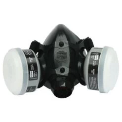 Honeywell OV/R95 Reusable Paint Spray And Pesticide Respirator Convenience Pack; Large Silicone Half Mask - RWS-54034