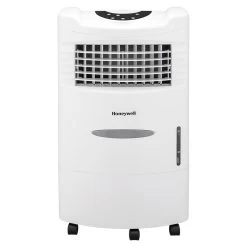 Honeywell CL201AEW Evaporative Air Cooler With Remote Control, 470 CFM - 5.3 Gallon Tank (White)