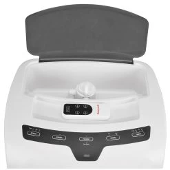 Honeywell CL25AE Evaporative Air Cooler, Fan And Humidifier With Ice Compartment, 500 CFM - 6.6 Gallon Tank (White) -Honeywell Store cl25ae evaporative air cooler for indoor use 25 liter white 4