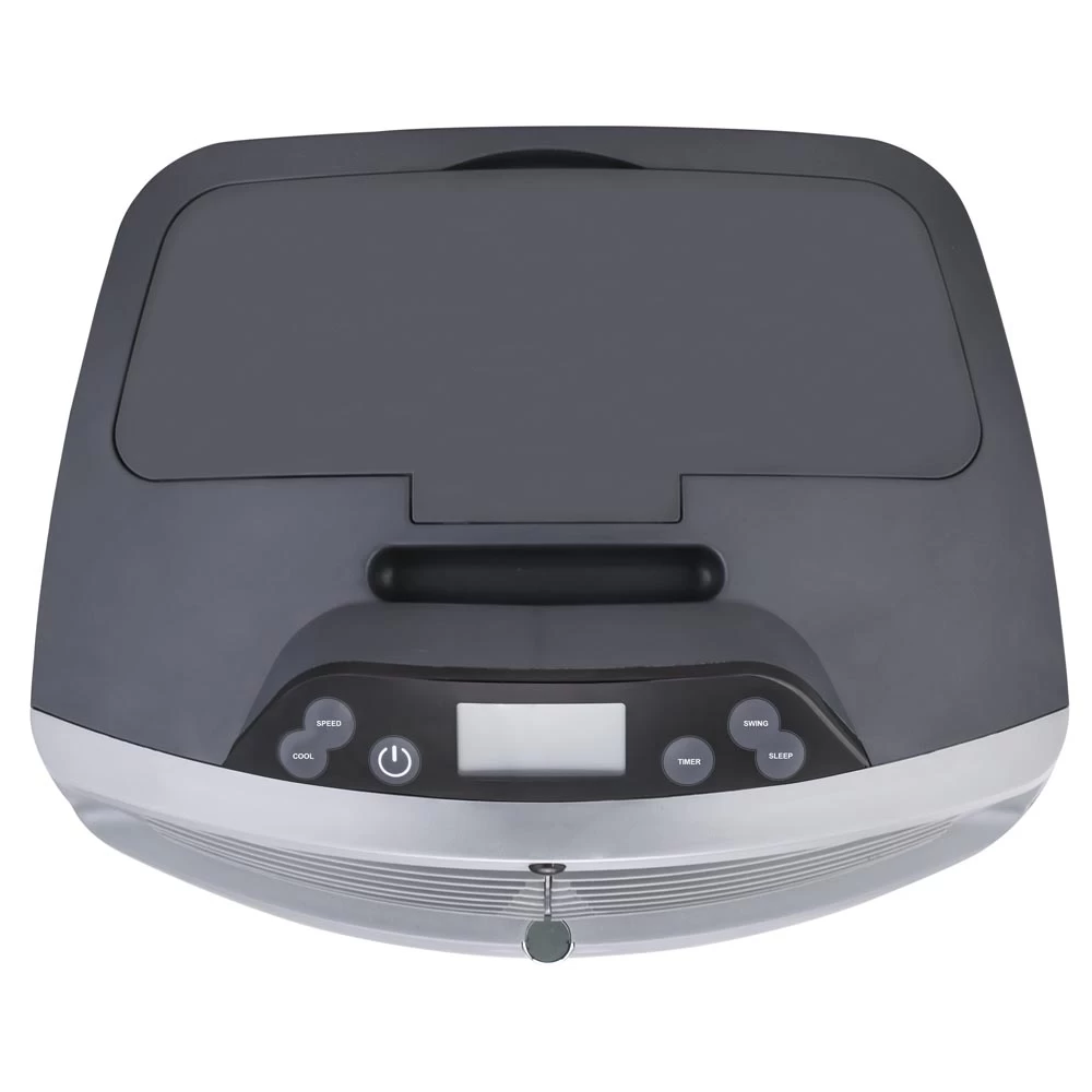 Honeywell CL30XC Indoor Portable Evaporative Air Cooler, Fan And Humidifier With Ice Compartment, 806 CFM - 7.9 Gallon Tank (Gray) 4 Honeywell CL30XC Indoor Portable Evaporative Air Cooler, Fan And Humidifier With Ice Compartment, 806 CFM - 7.9 Gallon Tank (Gray) - Image 4