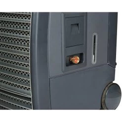 Honeywell CO301PC Outdoor Portable Evaporative Cooler With Remote Control, 830 CFM - 5.3 Gallon Tank (Gray) -Honeywell Store co301pc honeywell portable air cooler with remote 5
