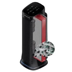 Honeywell Air Genius 4 Oscillating Tower Air Purifier And Odor Reducer -Black, HFD310 -Honeywell Store hfd310 airgenius 4 air cleaner and odor reducer 2