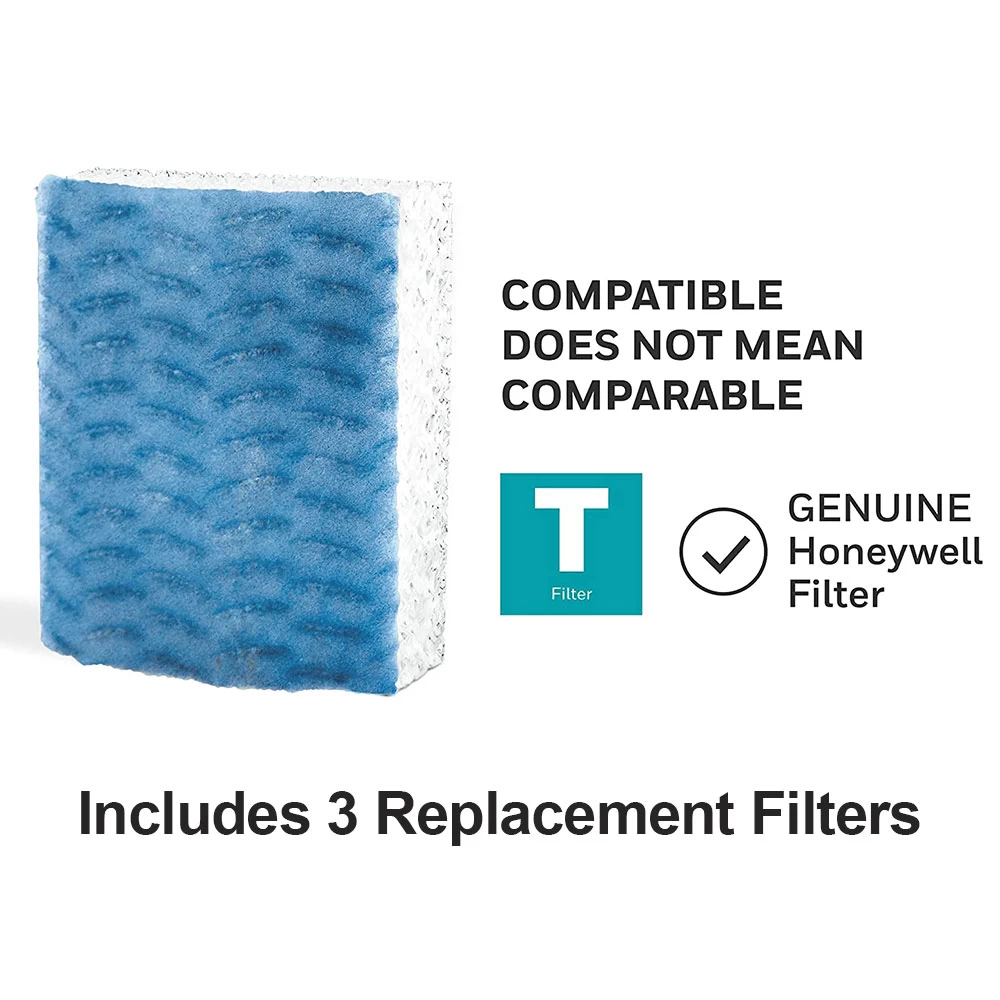 Honeywell HFT600 Replacement Humidifier Filter T For HEV615 And HEV620 Humidifiers - 3 Pack 2 Honeywell HFT600 Replacement Humidifier Filter T For HEV615 And HEV620 Humidifiers - 3 Pack - Image 2