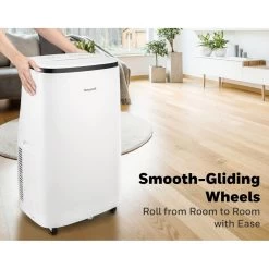 Honeywell 10,000 BTU Contempo Series Portable Air Conditioner, Dehumidifier And Fan - White, HJ0CESWK7 -Honeywell Store hj series portable air conditioner 6 1