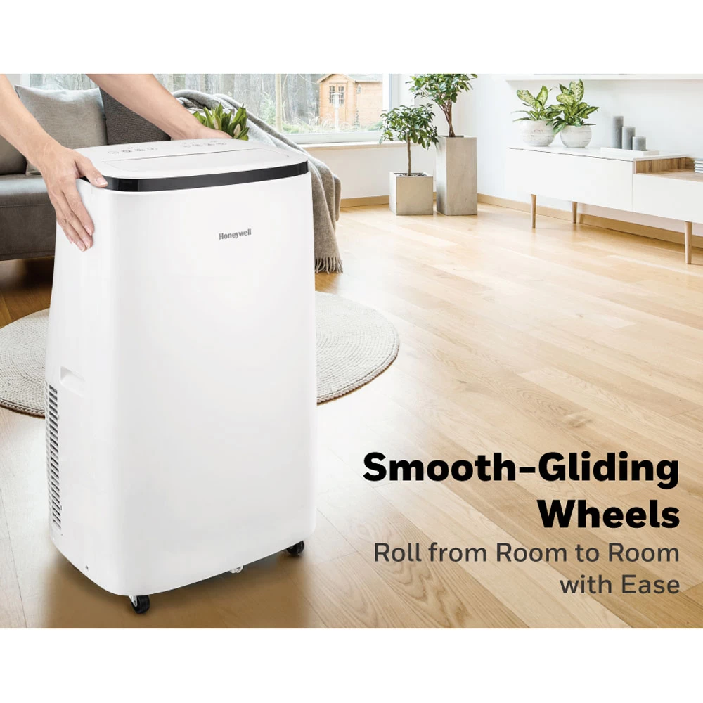 Honeywell 12,000 BTU Contempo Series Portable Air Conditioner, Dehumidifier And Fan - White, HJ2CESWK8 7 Honeywell 12,000 BTU Contempo Series Portable Air Conditioner, Dehumidifier And Fan - White, HJ2CESWK8 - Image 7