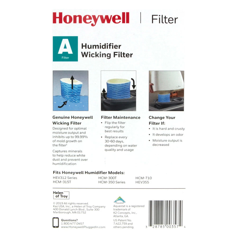 Honeywell HAC-504 Humidifier Replacement Filter, Filter A 2 Honeywell HAC-504 Humidifier Replacement Filter, Filter A - Image 2