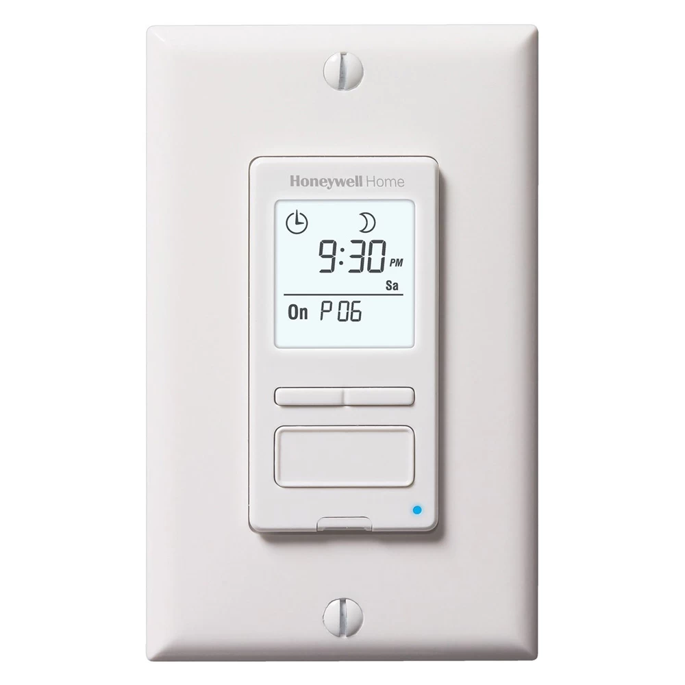 Honeywell Home RPLS540A1002/U ECONOSwitch Programmable Light Switch Timer (White) 1 Honeywell Home RPLS540A1002/U ECONOSwitch Programmable Light Switch Timer (White)