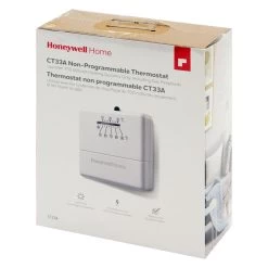 Honeywell Home CT33A1009 750 Millivolt Heat Only Non-Programmable Thermostat -Honeywell Store honeywell yct33a1000 millivolt heat only thermostat 2