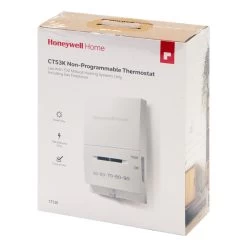 Honeywell Home CT53K1006/E Standard Millivolt Heat Manual Thermostat -Honeywell Store honeywell yct53k1003 standard millivolt heat manual thermostat 2