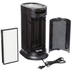 Honeywell Allergen Plus True HEPA Tower Air Purifier - Black, HPA060 -Honeywell Store hpa060 true hepa compact tower air purifier with allergen remover 2