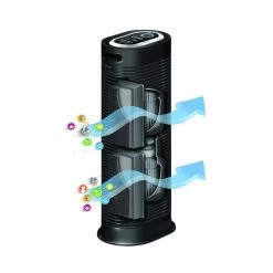 Honeywell True HEPA Tower Air Purifier With Allergen Remover - Black, HPA160 -Honeywell Store hpa160 true hepa tower air purifier with allergen remover 2