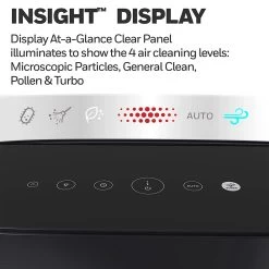 Honeywell InSight Series HEPA Home Air Purifier For Large Rooms - Black, HPA5200B 9 Honeywell InSight Series HEPA Home Air Purifier For Large Rooms - Black, HPA5200B -Honeywell Store hpa5200b honeywell insight hepa air purifier 2