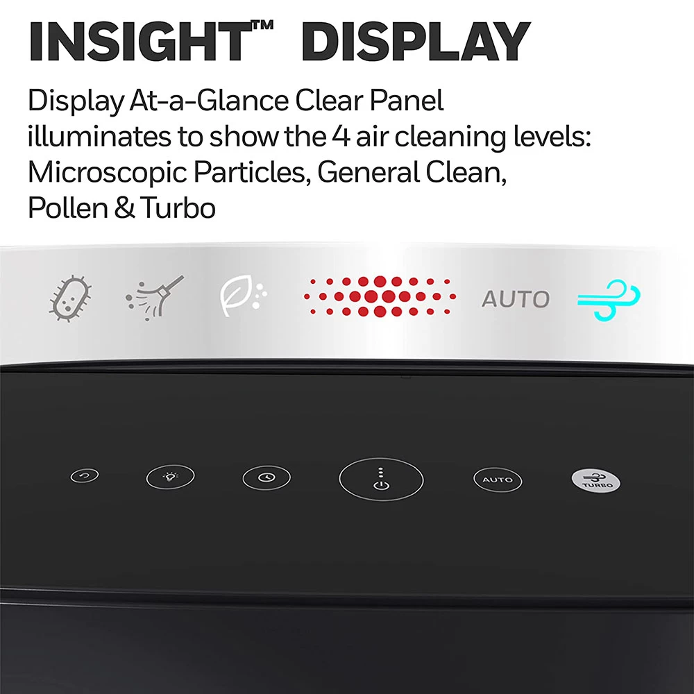 Honeywell InSight Series HEPA Home Air Purifier For Large Rooms - Black, HPA5200B 3 Honeywell InSight Series HEPA Home Air Purifier For Large Rooms - Black, HPA5200B - Image 3