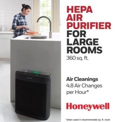 Honeywell InSight Series HEPA Home Air Purifier For Large Rooms - Black, HPA5200B 12 Honeywell InSight Series HEPA Home Air Purifier For Large Rooms - Black, HPA5200B -Honeywell Store hpa5200b honeywell insight hepa air purifier 5