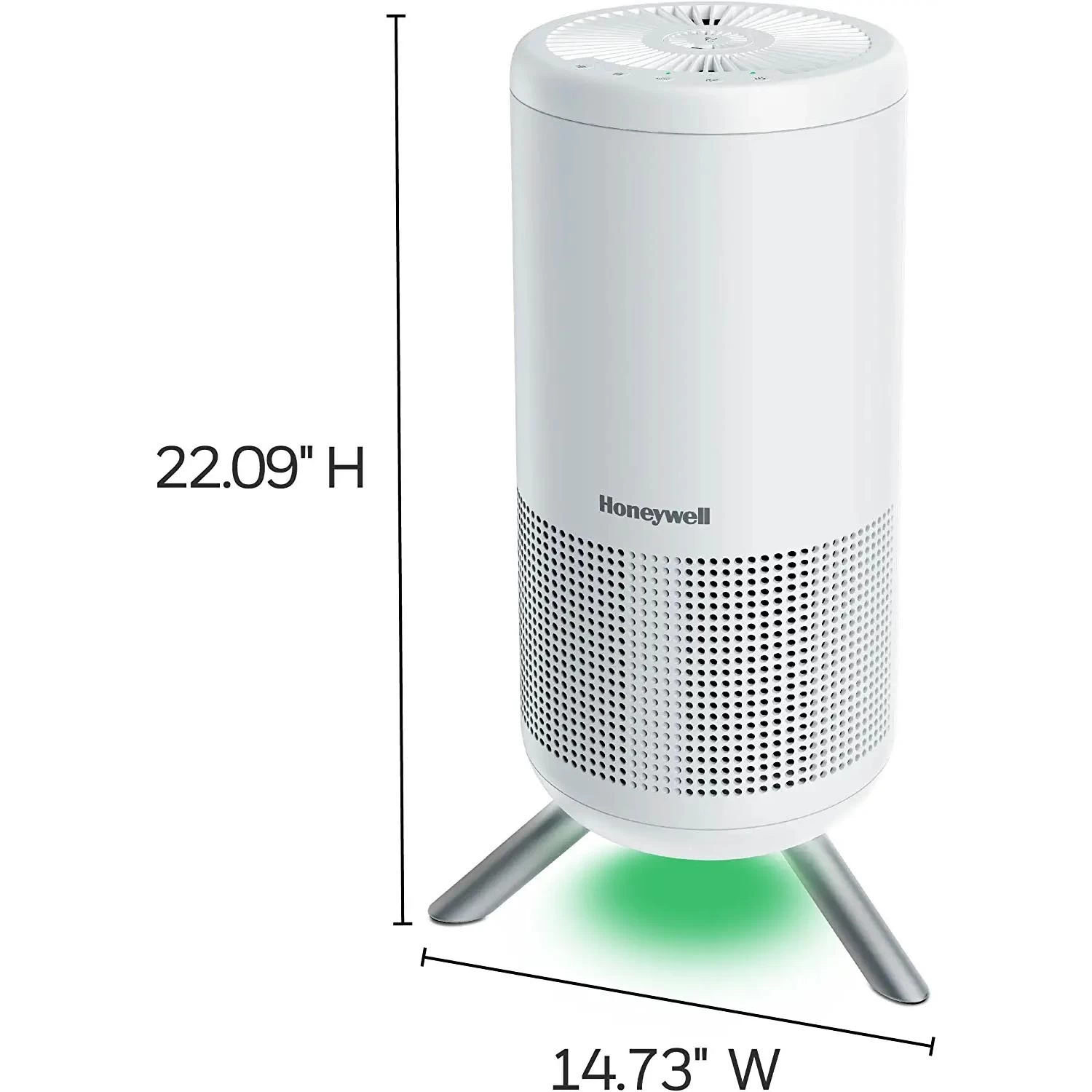 Honeywell Designer Series Ultra Quiet HEPA Tower Air Purifier - White, HPA830W 7 Honeywell Designer Series Ultra Quiet HEPA Tower Air Purifier - White, HPA830W - Image 7