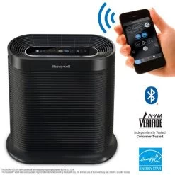 Honeywell Bluetooth Smart True HEPA Home Air Purifier - Black, HPA8350B -Honeywell Store hpa8350b honeywell hepa bluetooth smart air purifier 4