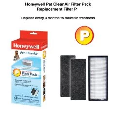 Honeywell Pet CleanAir Replacement Filter Combo Pack, HRF-CP2 -Honeywell Store hrf cp2 honeywell pet cleanair replacement filter combo pack 2