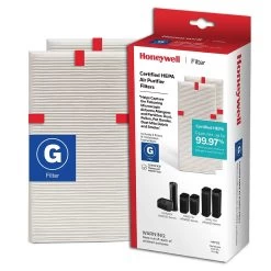 Honeywell Replacement Filter G True HEPA Air Purifier Filters - 2 Pack, HRF-G2 -Honeywell Store hrf g2 replacement filter g true hepa air purifier filters 2 pack 2