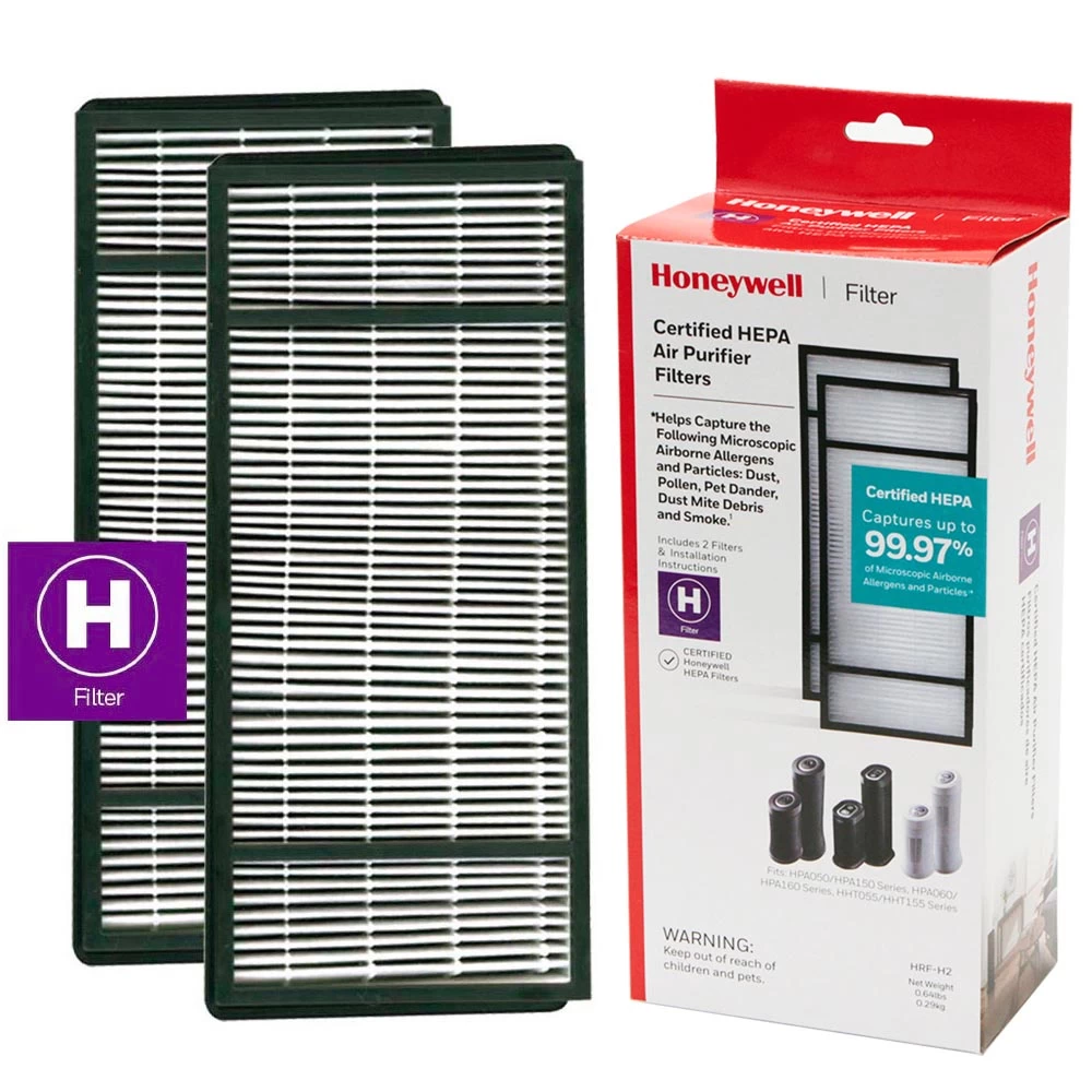 Honeywell Filter H True HEPA Replacement Filter - 2 Pack, HRF-H2 3 Honeywell Filter H True HEPA Replacement Filter - 2 Pack, HRF-H2 - Image 3