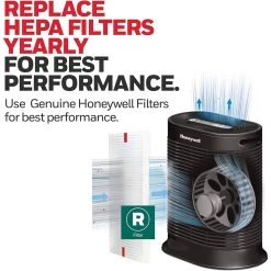 Honeywell HEPA Air Purifier Filter R - 2 Pack Of Replacement Filters, HRF-R2 -Honeywell Store hrf r2 true hepa replacement filter r 2 pack 3