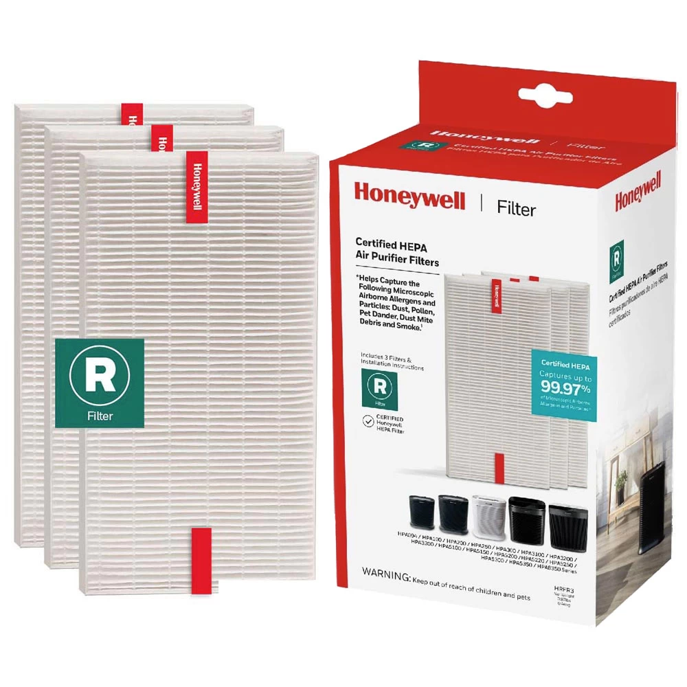 Honeywell Filter R True HEPA Replacement Filters - 3 Pack, HRF-R3 3 Honeywell Filter R True HEPA Replacement Filters - 3 Pack, HRF-R3 - Image 3