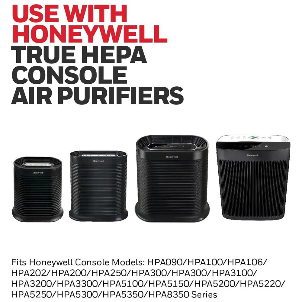 Honeywell Filter R True HEPA Replacement Filters - 3 Pack, HRF-R3 4 Honeywell Filter R True HEPA Replacement Filters - 3 Pack, HRF-R3 - Image 4