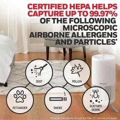 Honeywell HEPA Air Purifier Filter, HRFJ830 (Filter J) 15 Honeywell HEPA Air Purifier Filter, HRFJ830 (Filter J) -Honeywell Store hrfj830 honeywell hepa air purifier filter j 7