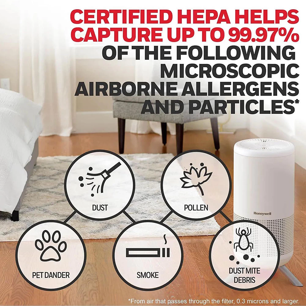 Honeywell HEPA Air Purifier Filter, HRFJ830 (Filter J) 8 Honeywell HEPA Air Purifier Filter, HRFJ830 (Filter J) - Image 8