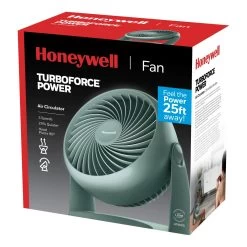 Honeywell TurboForce Power Air Circulator Fan - Green, HT900G -Honeywell Store ht900g honeywell turboforce power air circulator fan green 2