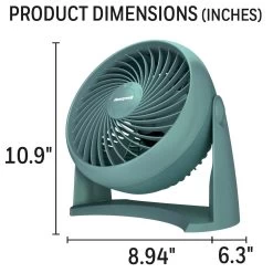 Honeywell TurboForce Power Air Circulator Fan - Green, HT900G -Honeywell Store ht900g honeywell turboforce power air circulator fan green 7