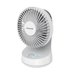 Honeywell QuietSet 5 Table Fan, White, HTF337W