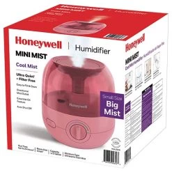 Honeywell Mini Cool Mist Humidifier - Red, HUL525R -Honeywell Store hul525r honeywell mini cool mist humidifier red 2