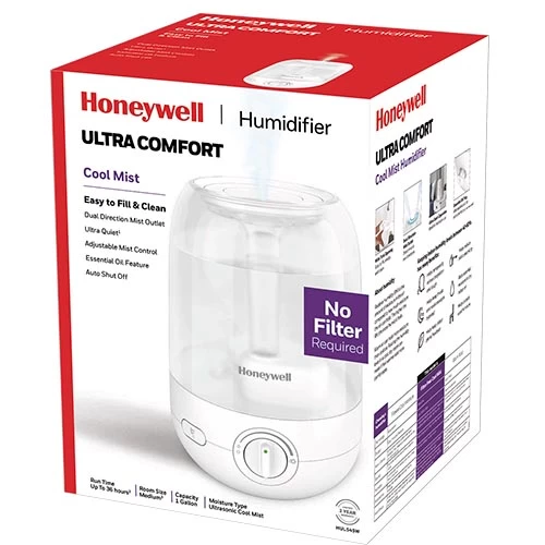 Honeywell Ultra Comfort Cool Mist Humidifier - White, HUL545W 3 Honeywell Ultra Comfort Cool Mist Humidifier - White, HUL545W - Image 3