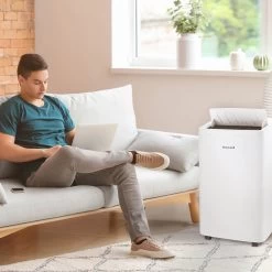 Honeywell 12,000 BTU Portable Air Conditioner With Dehumidifier And Fan - White, HW2CESAWW9 17 Honeywell 12,000 BTU Portable Air Conditioner With Dehumidifier And Fan - White, HW2CESAWW9 -Honeywell Store hw2cesaww9 honeywell 12000 btu portable air condition with dehumidifier and fan white 8