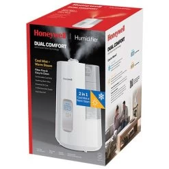 Honeywell Dual Comfort Cool + Warm Mist Humidifier - White, HWC775W -Honeywell Store hwc775w honeywell dual comfort cool warm mist humidifier white 3