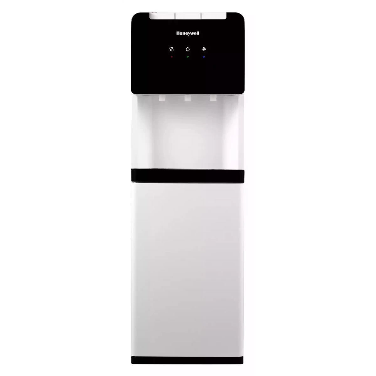 Honeywell Compact Top-Load Tri-Temperature Water Cooler Dispenser - HWDT-510W 1 Honeywell Compact Top-Load Tri-Temperature Water Cooler Dispenser - HWDT-510W