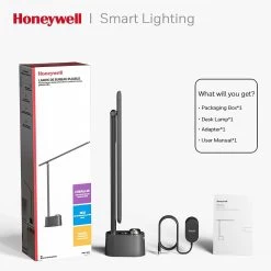 Honeywell Foldable Modern Table Lamp With USB A+C Charging Port, Black - HWT-H01 14 Honeywell Foldable Modern Table Lamp With USB A+C Charging Port, Black - HWT-H01 -Honeywell Store hwt h01 honeywell modern table lamp black 6