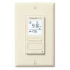 Honeywell Home RPLS541A1001/U ECONO Switch Programmable Light Switch Timer (Almond)