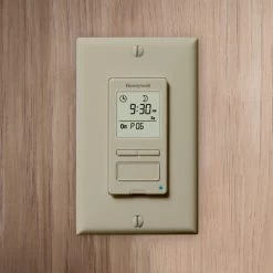 Honeywell Home RPLS741B1007/U ECONOSwitch 7-Day Solar Programmable Light Switch Timer (Almond) 7 Honeywell Home RPLS741B1007/U ECONOSwitch 7-Day Solar Programmable Light Switch Timer (Almond) -Honeywell Store rpls741b1007 U honeywell econoswitch 7 day solar programmable light switch timer almond 2