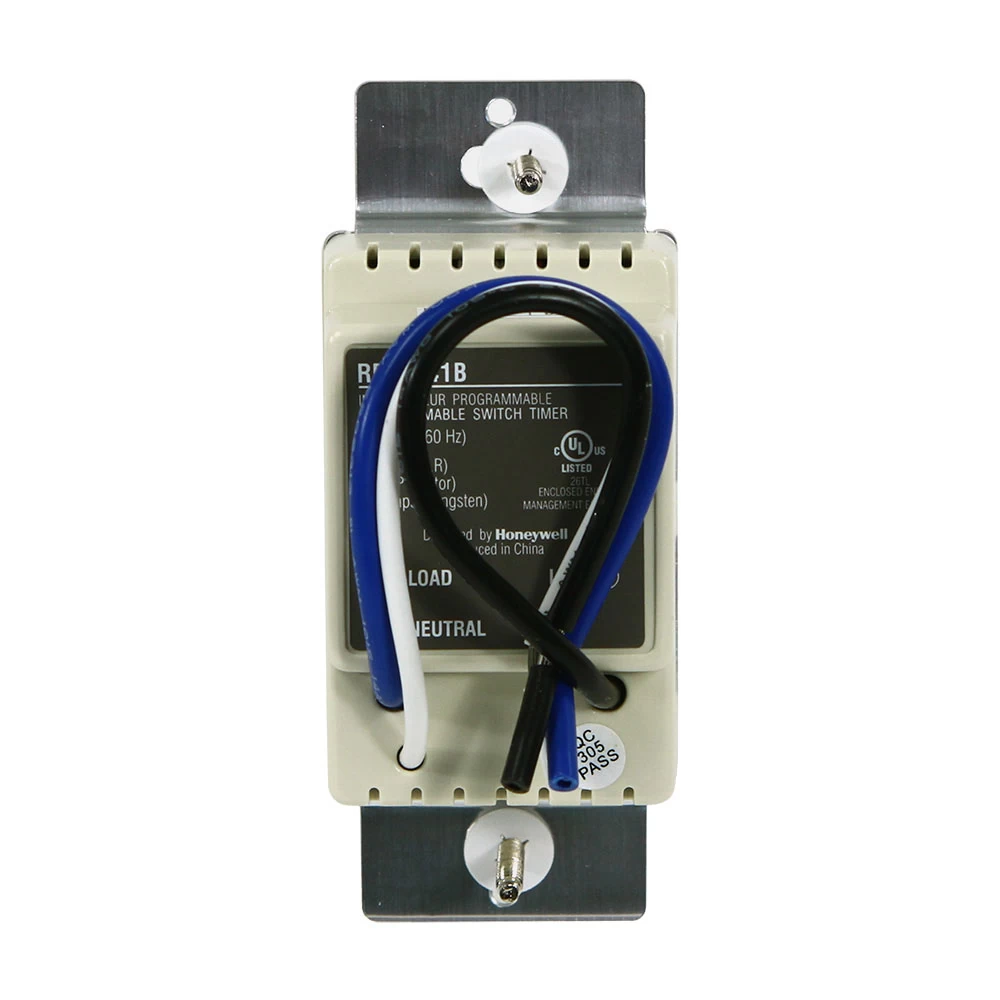 Honeywell Home RPLS741B1007/U ECONOSwitch 7-Day Solar Programmable Light Switch Timer (Almond) 4 Honeywell Home RPLS741B1007/U ECONOSwitch 7-Day Solar Programmable Light Switch Timer (Almond) - Image 4