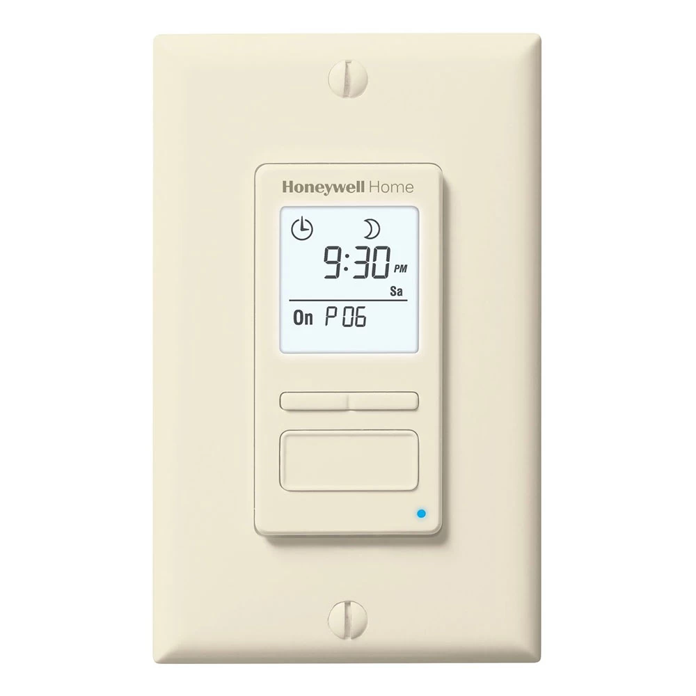 Honeywell Home RPLS741B1007/U ECONOSwitch 7-Day Solar Programmable Light Switch Timer (Almond) 1 Honeywell Home RPLS741B1007/U ECONOSwitch 7-Day Solar Programmable Light Switch Timer (Almond)